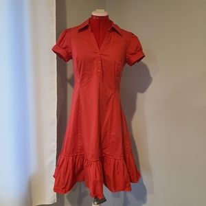 Red dress size small